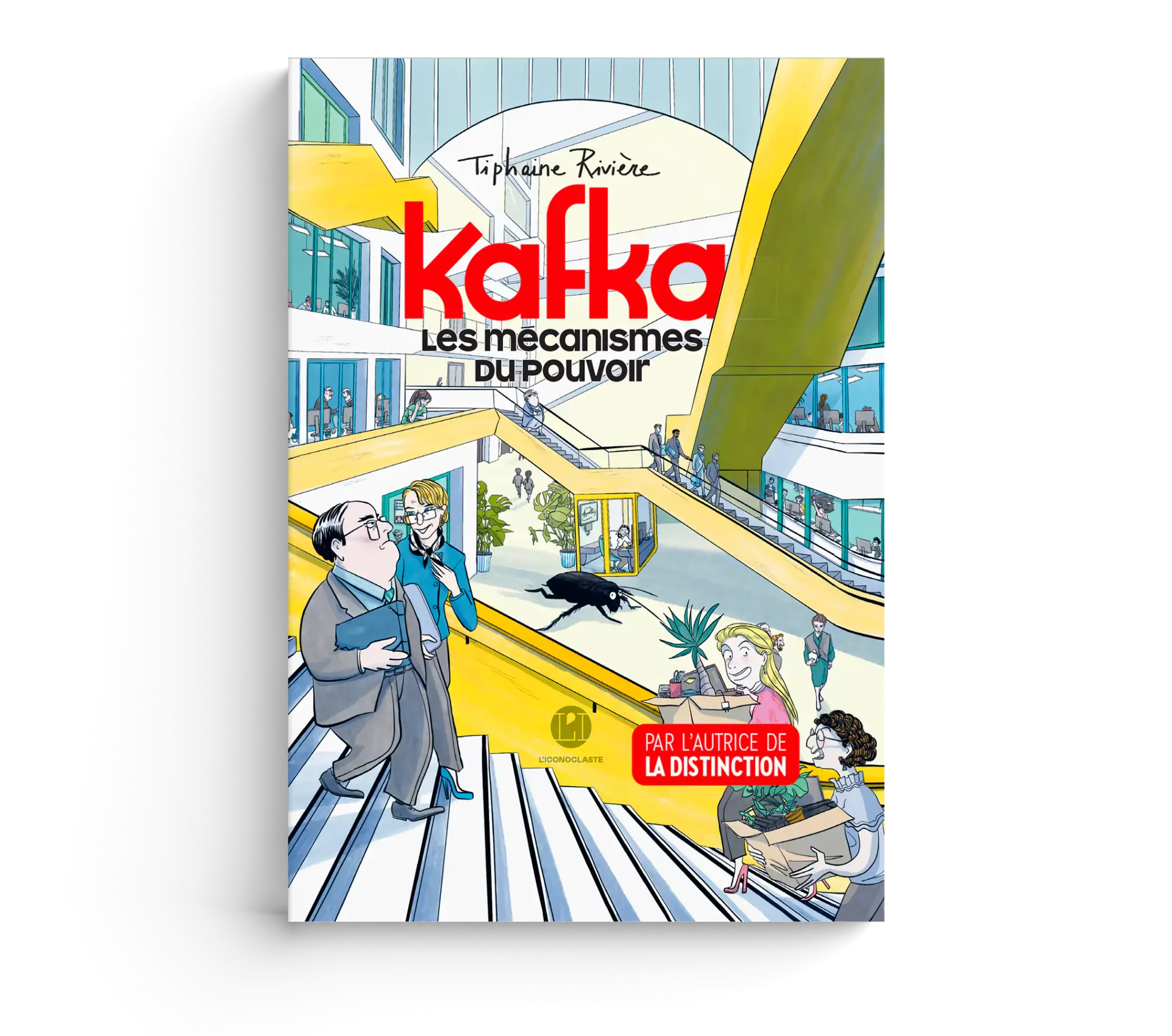 Couverture du livre "Kafka, les mécanisme du pouvoir" de Tiphaine RIVIÈRE
