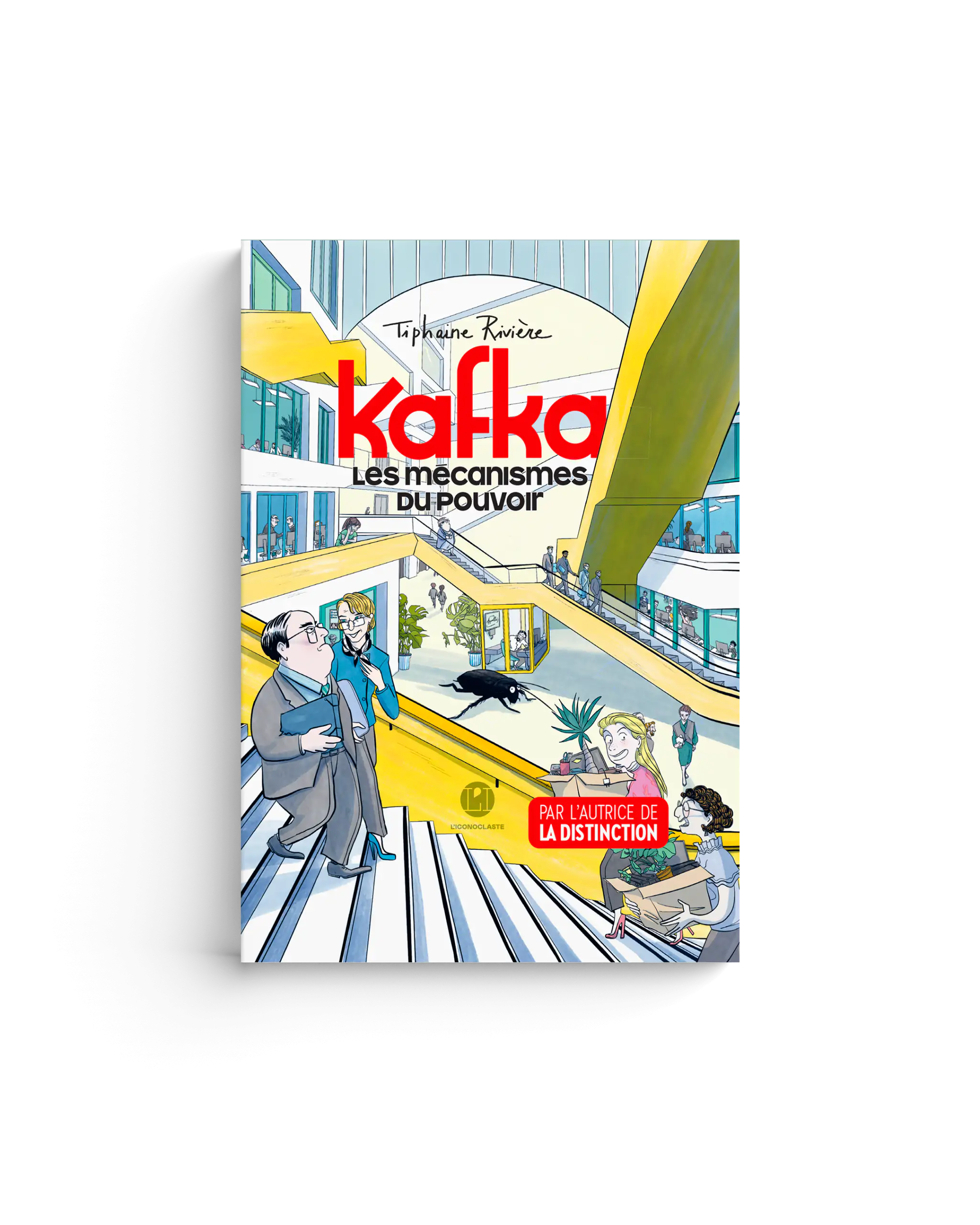 Couverture du livre "Kafka, les mécanisme du pouvoir" de Tiphaine RIVIÈRE